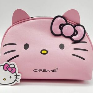 Hello Kitty x The Crème Shop Pink Cosmetic Bag